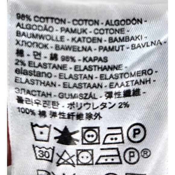 Levi's Premium Corduroy Ribcage Straight Ankle Pants in Beige Women's Size 24 - Picture 7 of 10